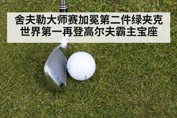 舍夫勒大师赛加冕第二件绿夹克世界第一再登高尔夫霸主宝座